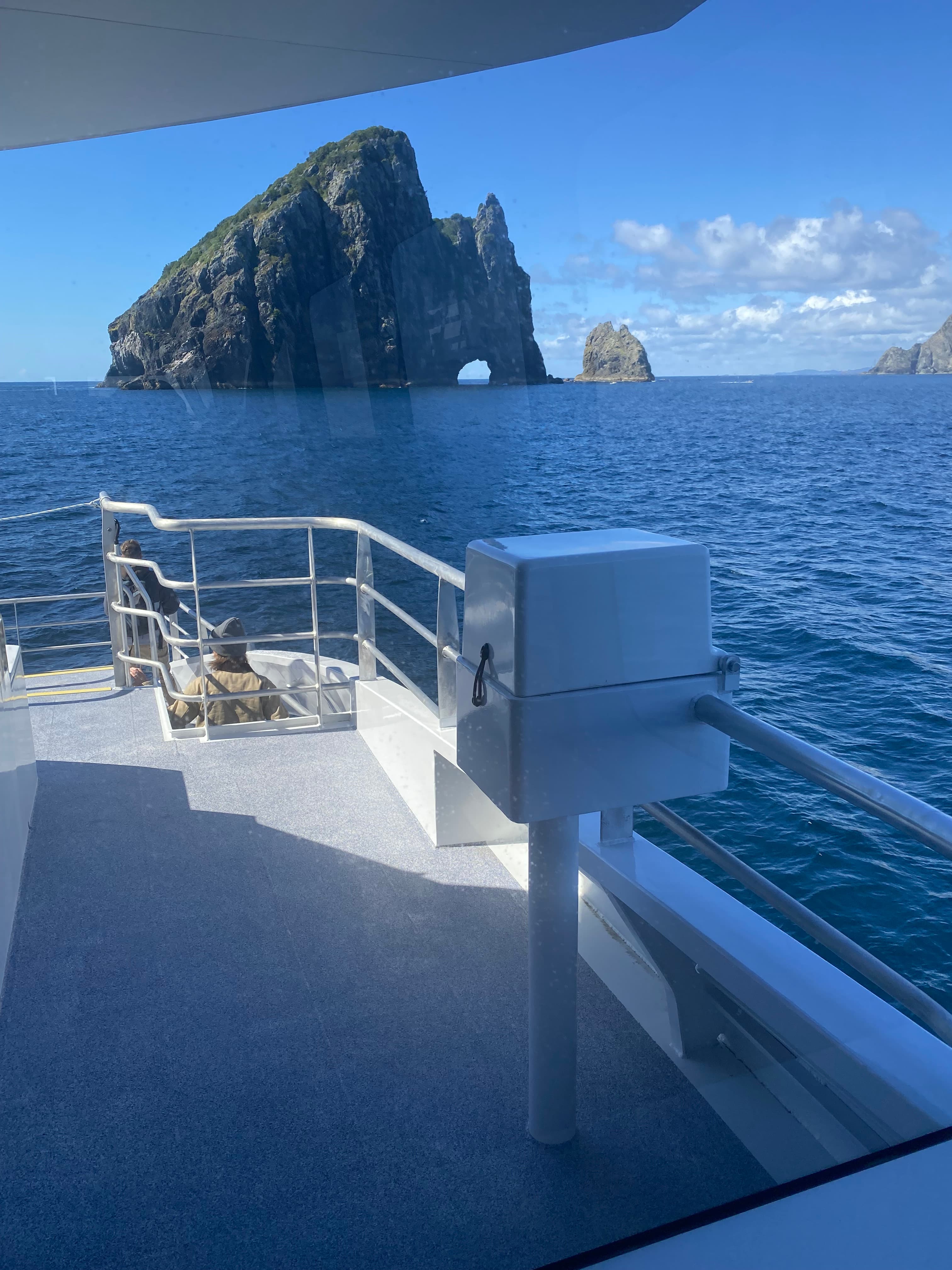 The Hole in the Rock seen from the cruise boat